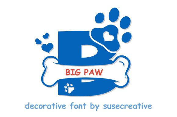 Big Paw: A Bold, Playful Display Font for Branding
