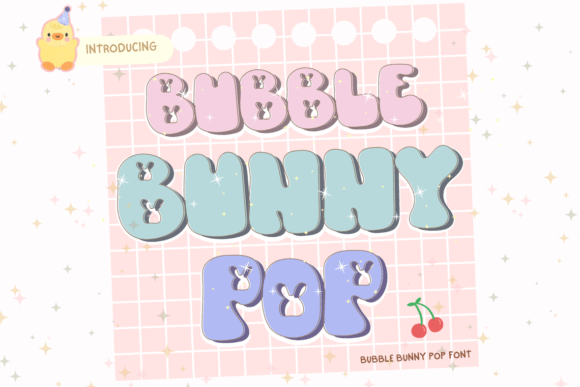Bubble Bunny Pop Font Review for Web Designers