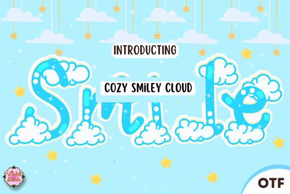Cozy Smiley Cloud: A Whimsical Typeface for Digital Joy