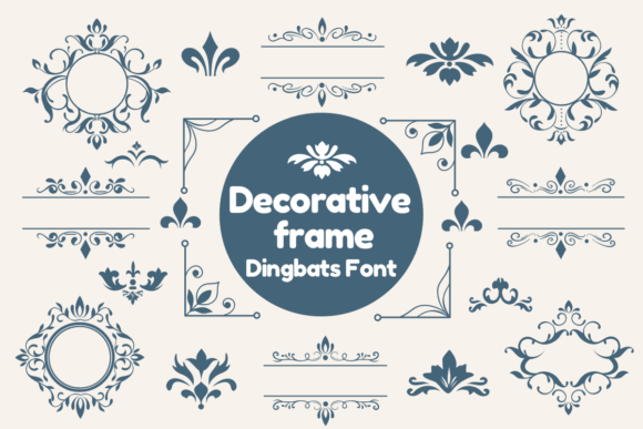 Decorative Frame Font Review for Web Designers