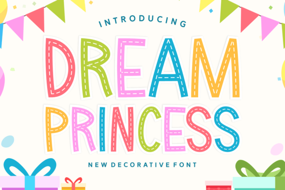 Dream Princess: A Decorative Typeface for Digital Storytelling