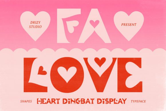 Falove: A Romantic Display Font for Editorial Design