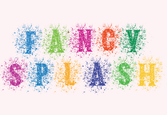 Fancy Splash: A Minimalist Display Font for Modern Web Design