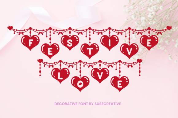 Festive Love: A Decorative Font for Memorable Branding