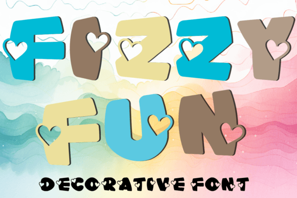 Fizzy Fun: A Decorative Font for Scroll-Stopping Marketing