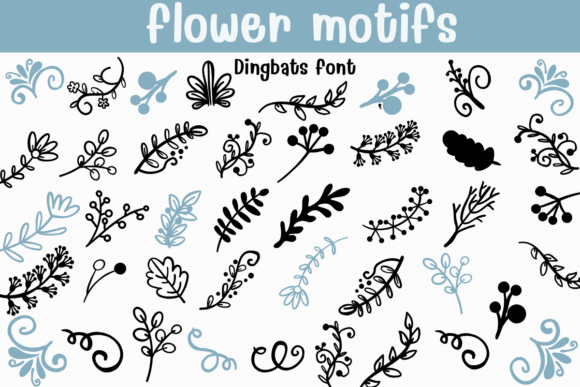 Flower Motifs: A Charming Font for Brand Growth