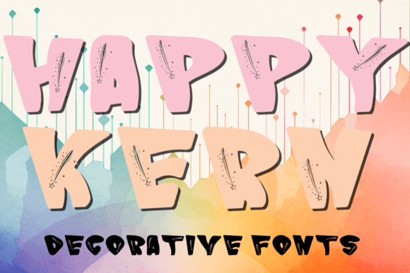 Happy Kern: The Decorative Font That Transforms Brand Identity
