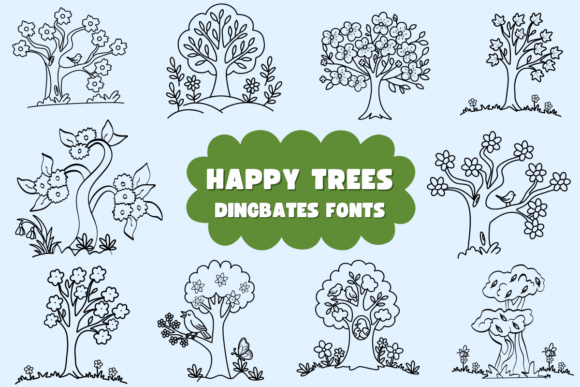 Happy Trees Font: A Web Designer's Guide to Nature-Inspired Typography
