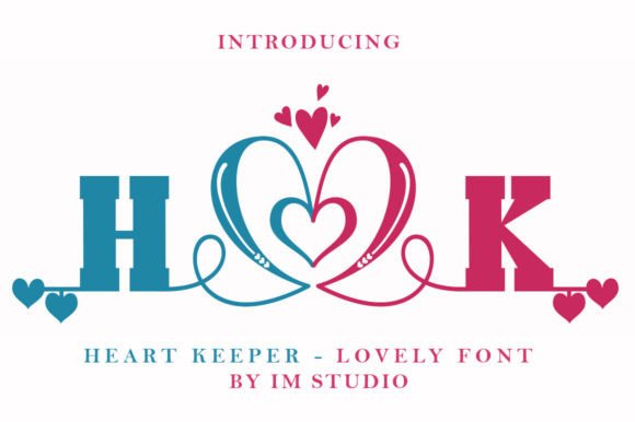 Heart Keeper: A Charming Typeface for Editorial Design