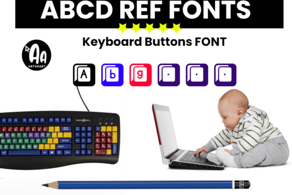 Keyboard Buttons: A Designer's Take on Retro Tech Style