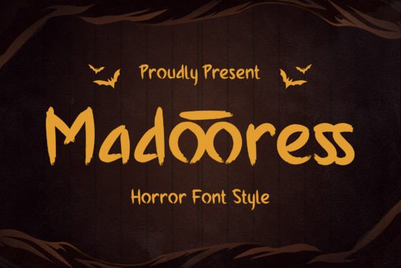 Madooress: A Horror Typeface for Bold Brand Identity