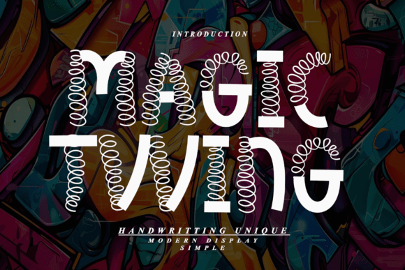 Magic Twing: A Handwritten Font for Polished Brand Identity