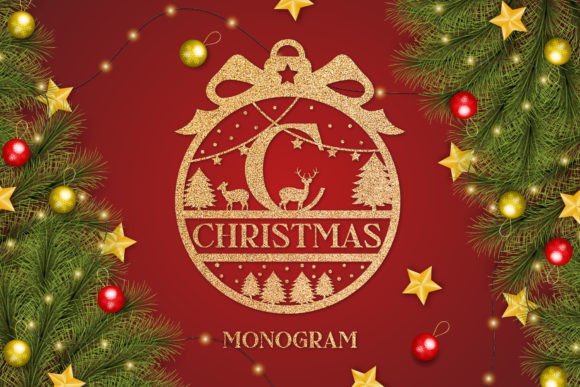 Merry Xmas Monogram: A Festive Display Font for Web Design