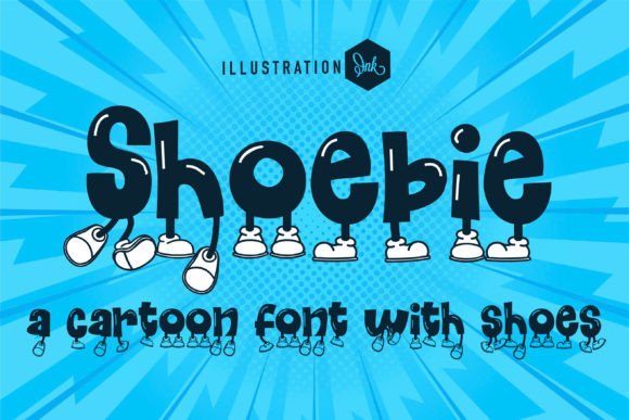 Shoebie Font Review: A Playful Typeface for Fun Web Designs