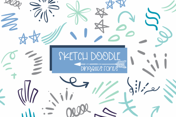Sketch Doodle: A Playful Dingbat Font for Branding