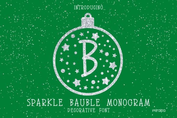 Sparkle Bauble Font: A Festive Branding Upgrade