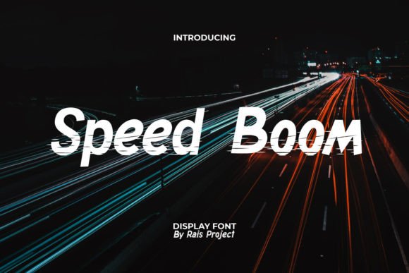 Speed Boom: The Fast Font for Bold Branding
