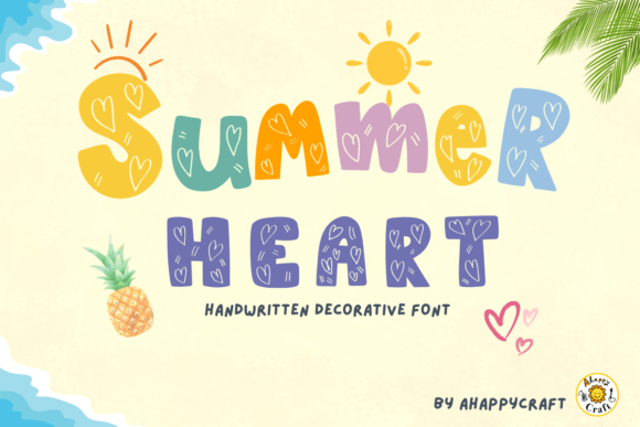 Summer Heart Font Review: A Cheerful Typeface for Campaigns