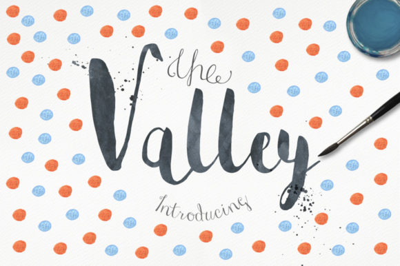 The Valley: A Handwritten Font for Digital Design
